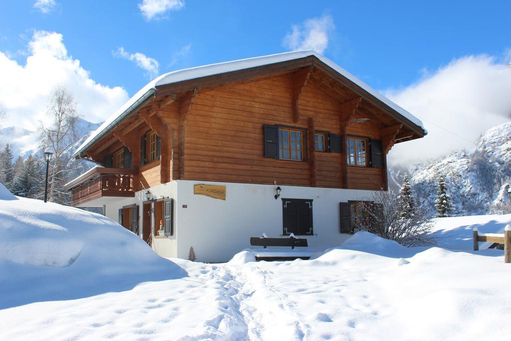 Chalet Charming Grächen Екстериор снимка