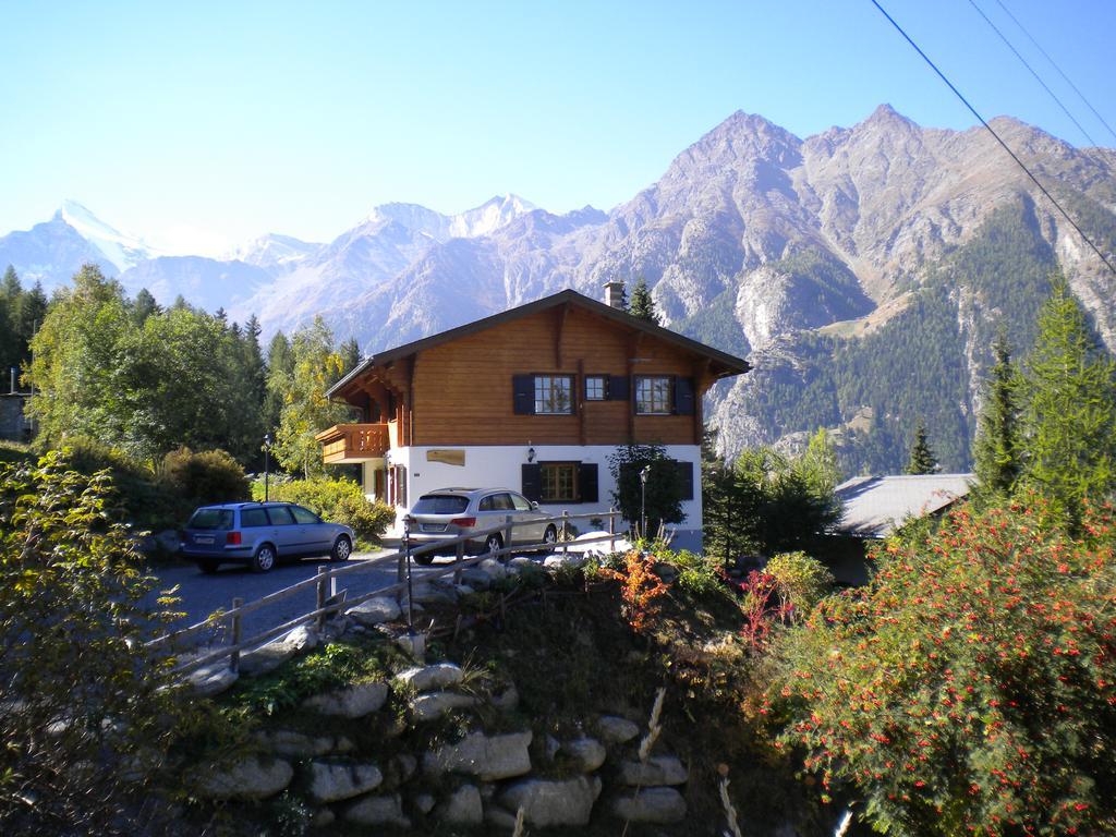 Chalet Charming Grächen Екстериор снимка