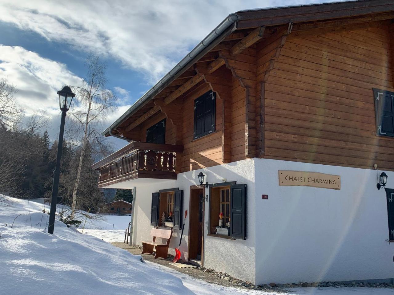 Chalet Charming Grächen Екстериор снимка