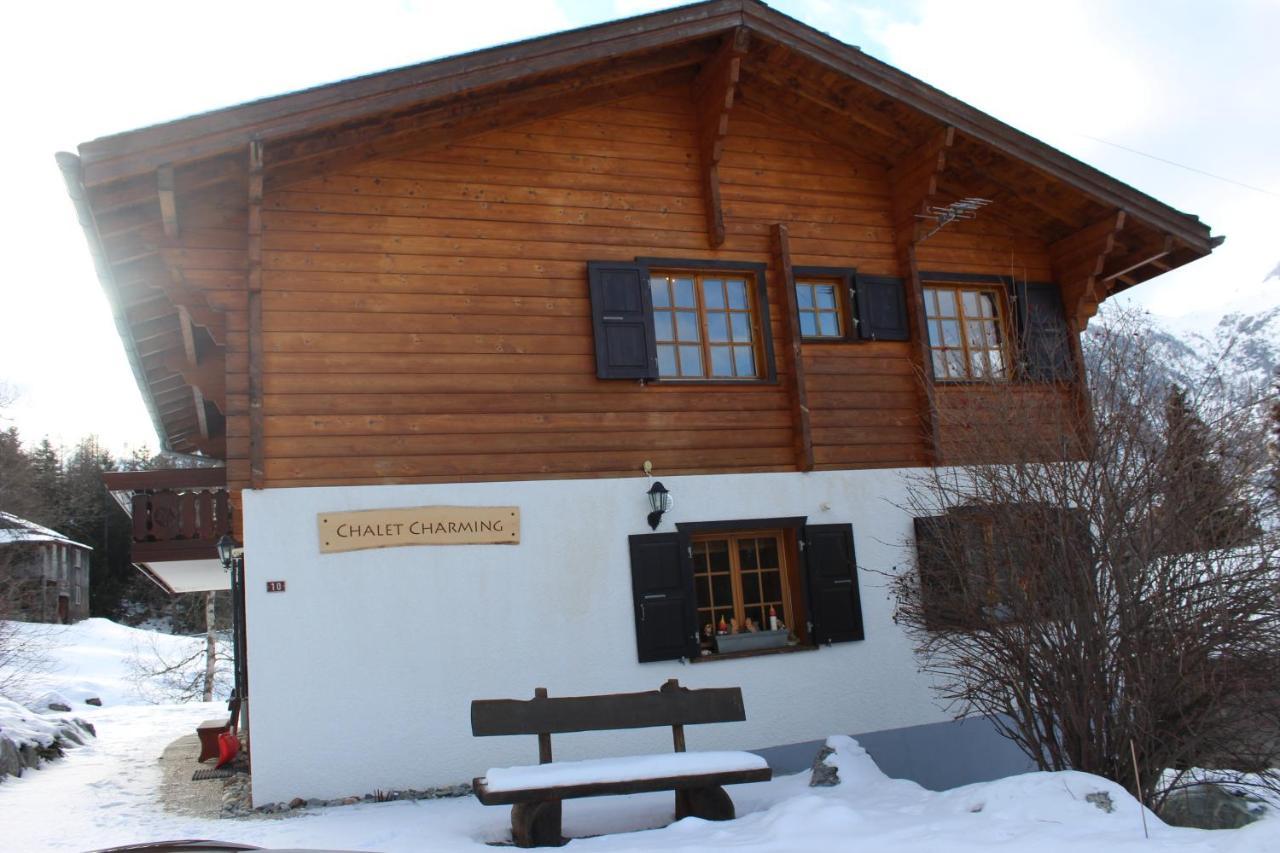 Chalet Charming Grächen Екстериор снимка