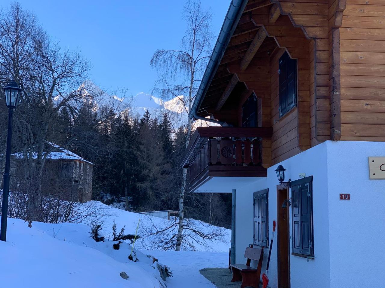 Chalet Charming Grächen Екстериор снимка